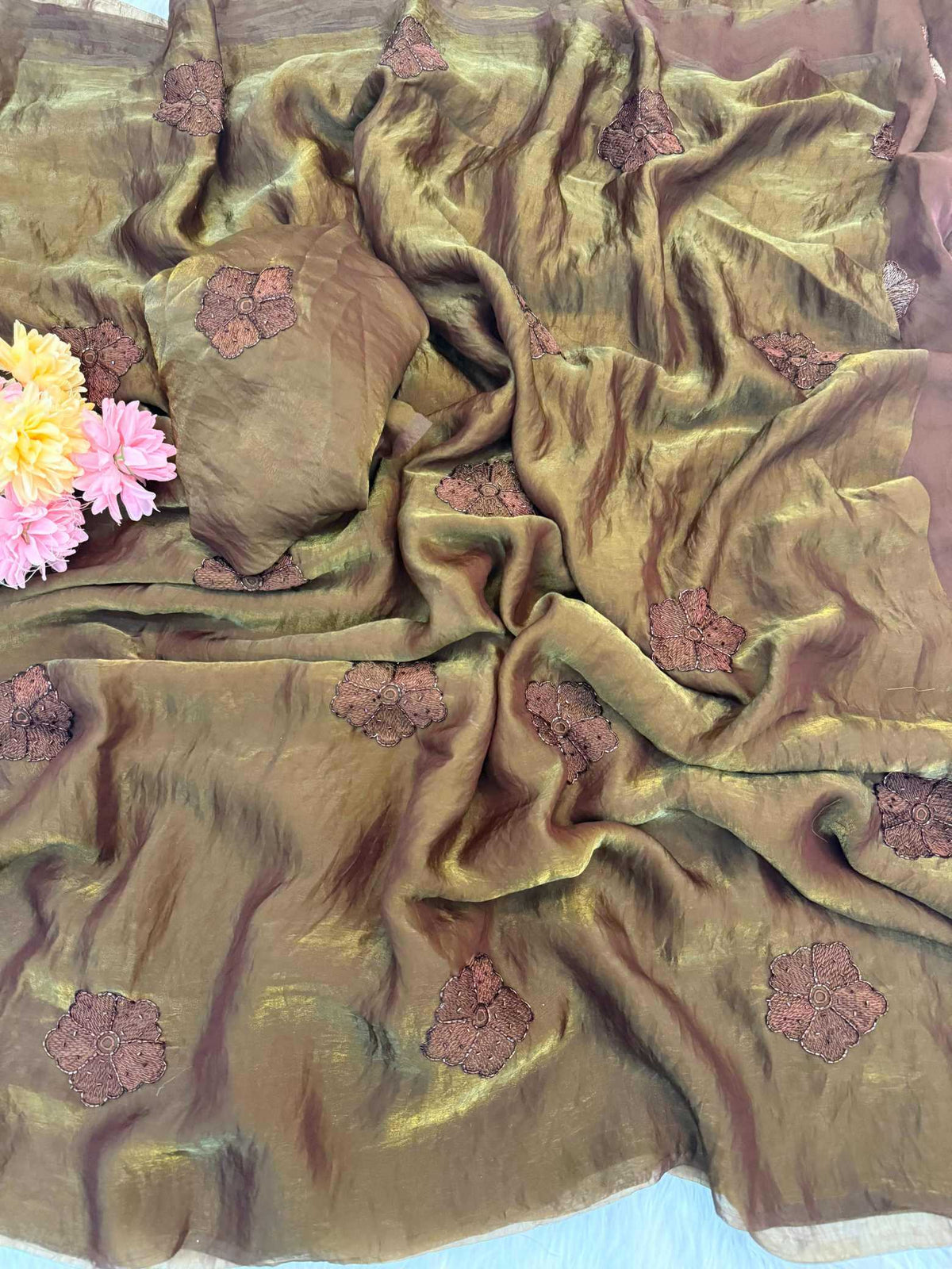 Indulekha Space Silk Traditional Saree