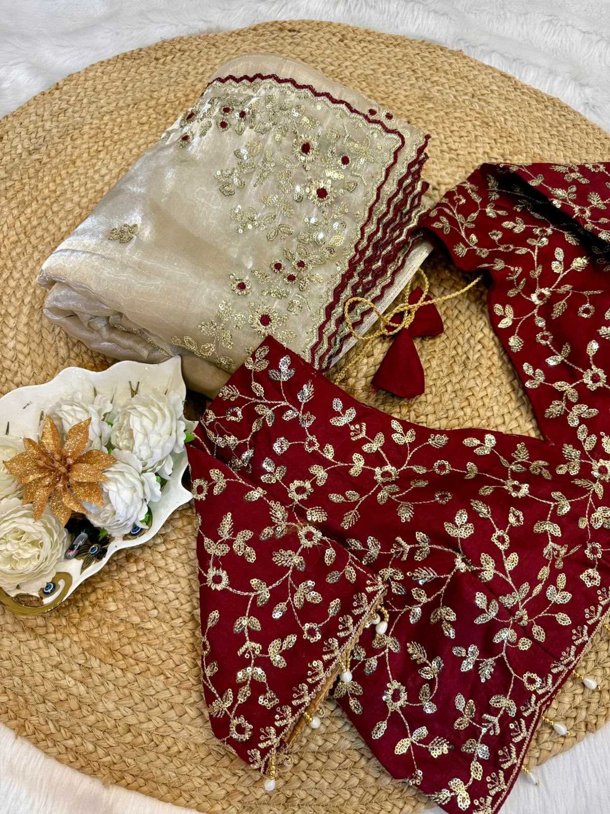 Space Silk Soft Saree
