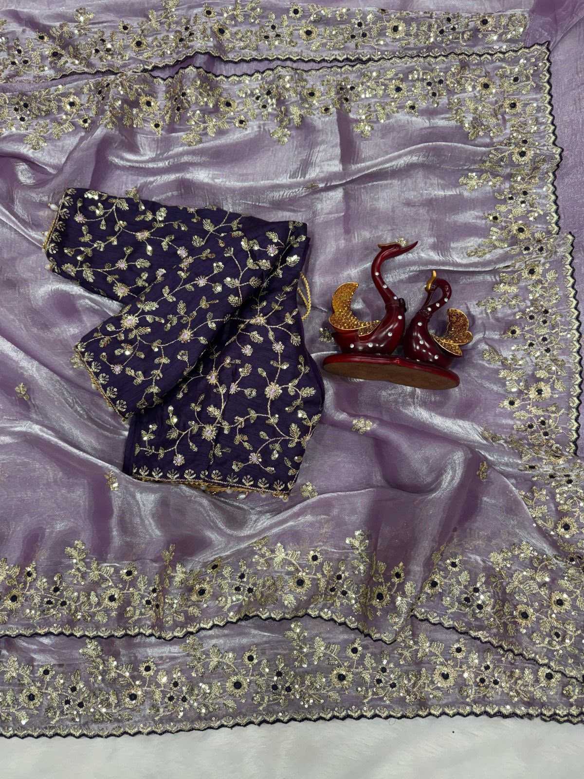 Space Silk Soft Saree