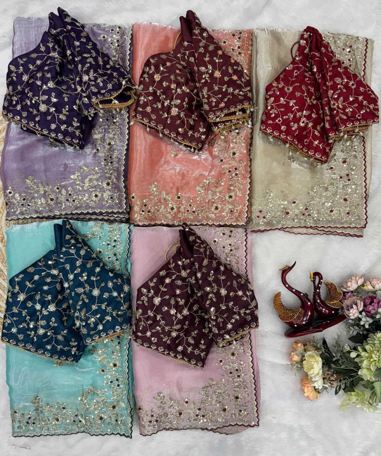 Space Silk Soft Saree