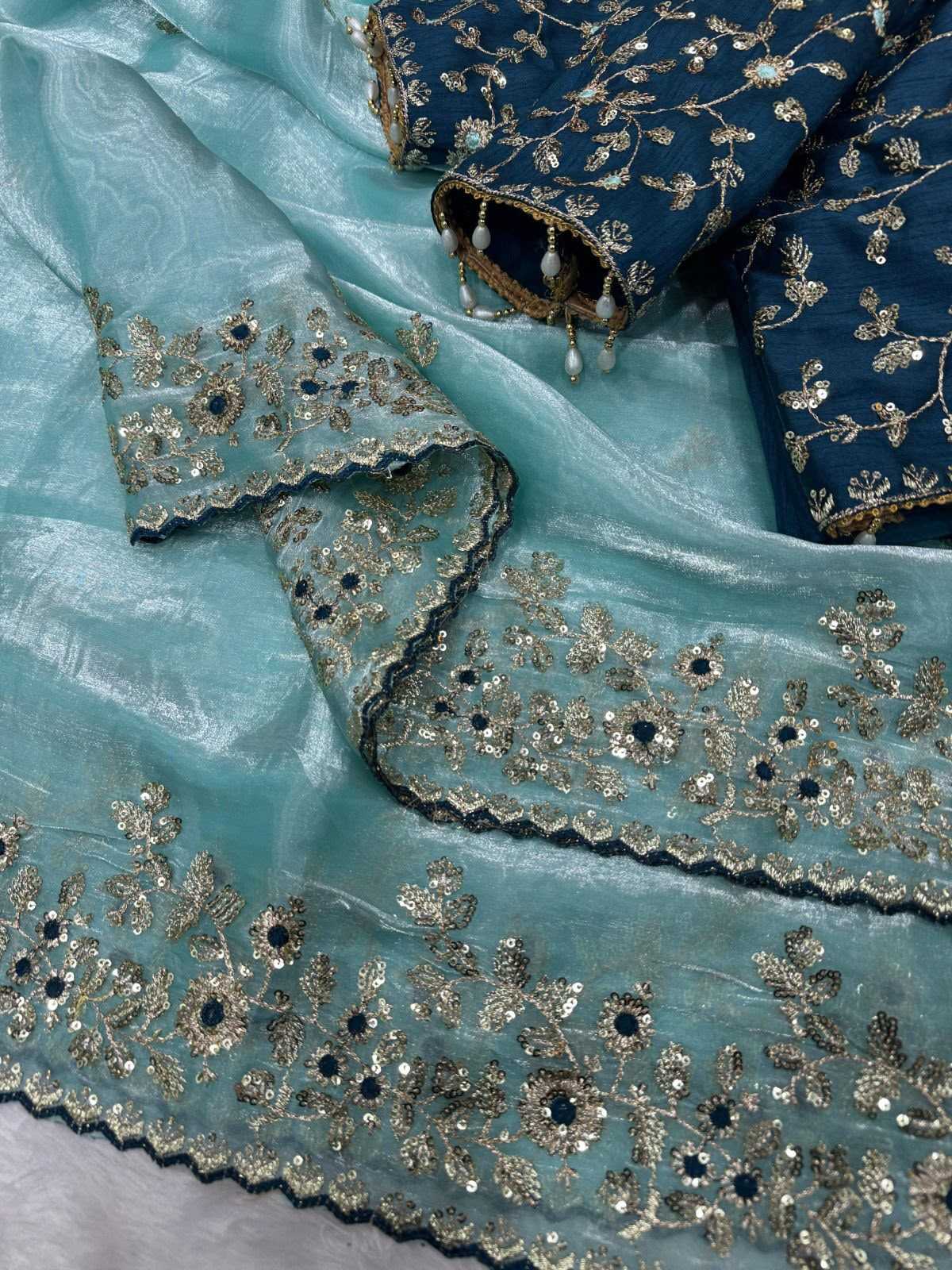 Space Silk Soft Saree