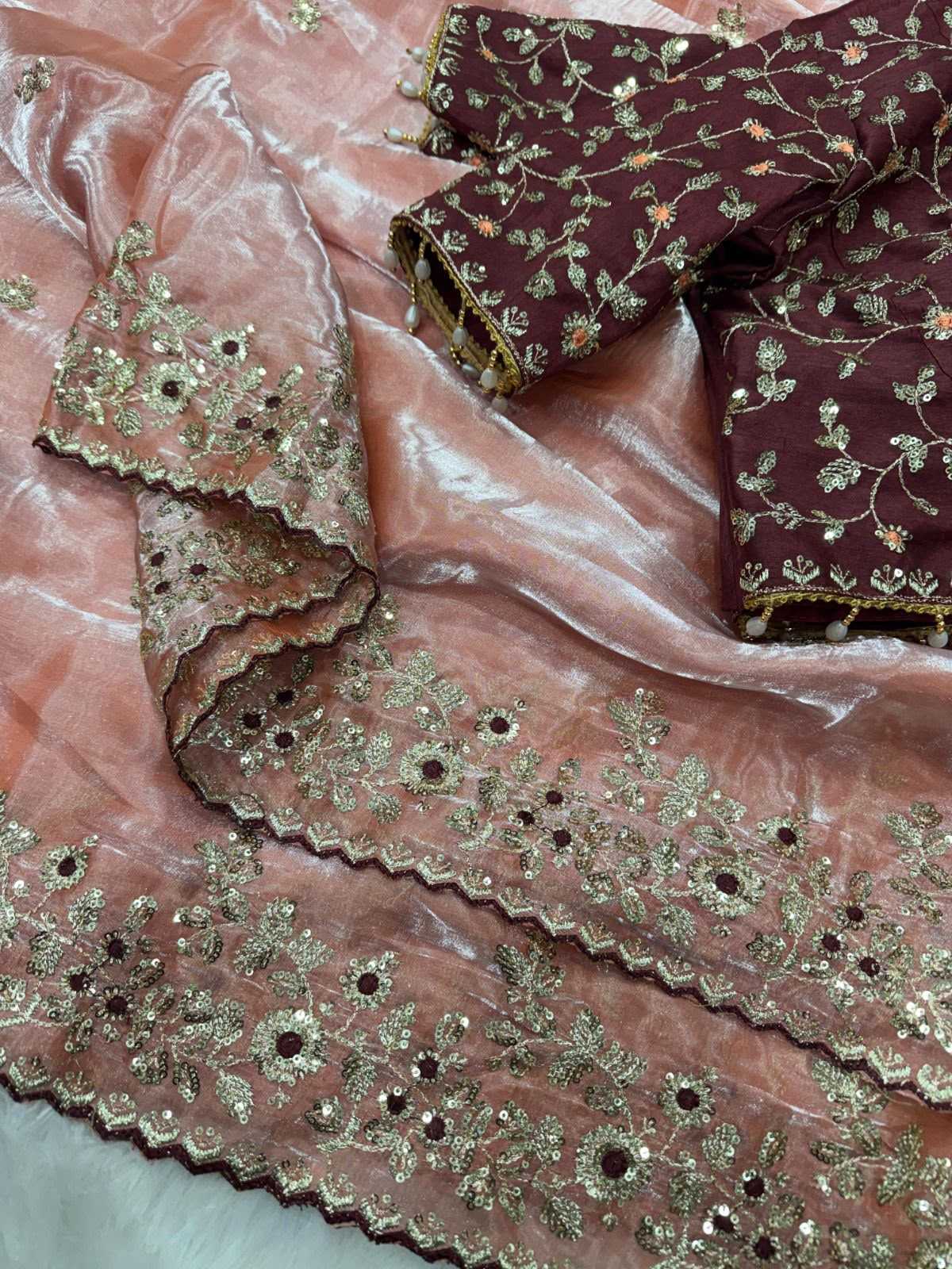 Space Silk Soft Saree