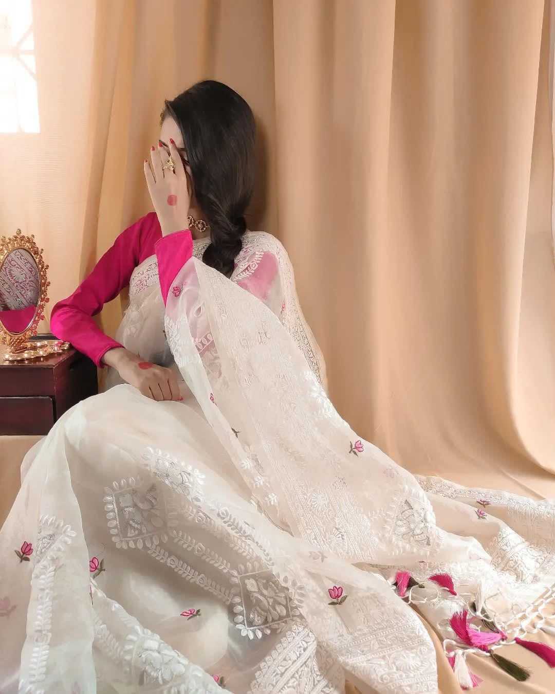 Zari Border Silk Saree
