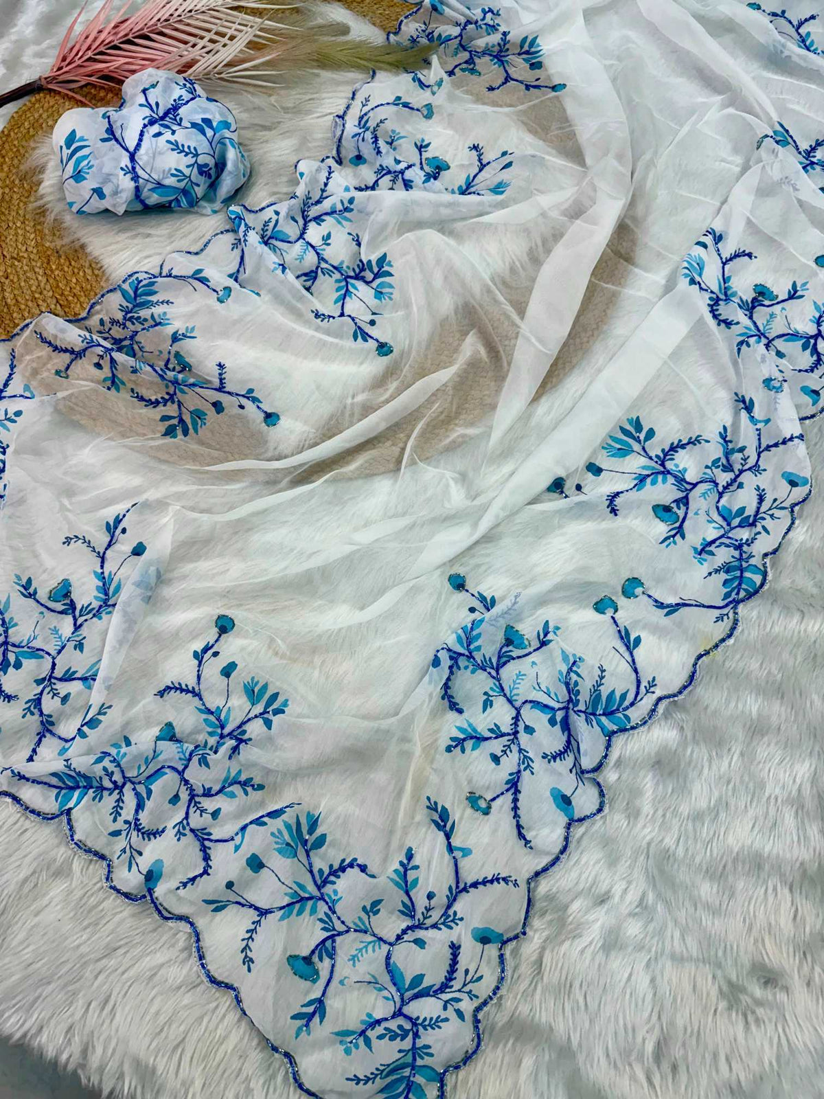 Kadambini Tabby Silk Soft Saree