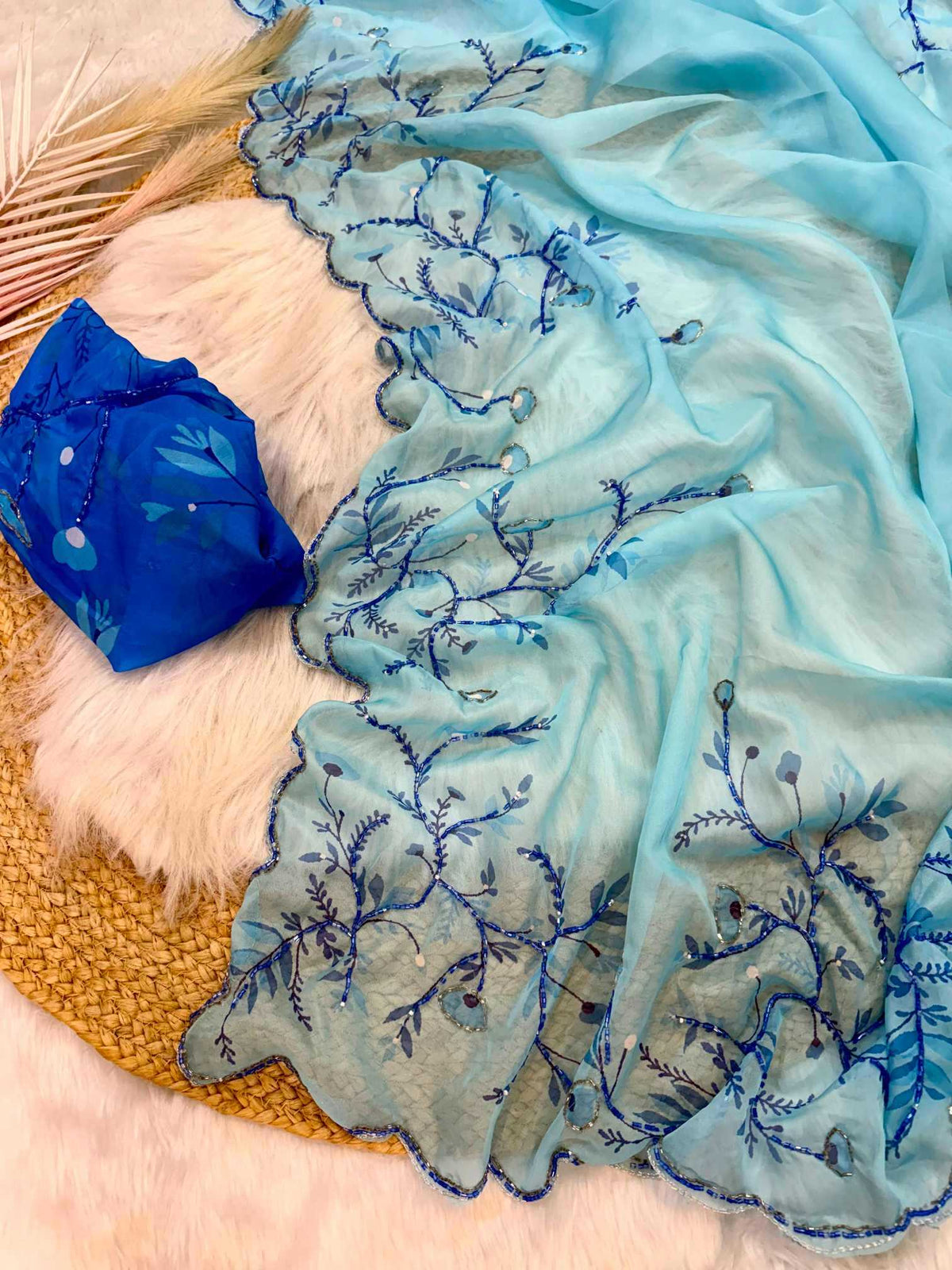 Kadambini Tabby Silk Soft Saree