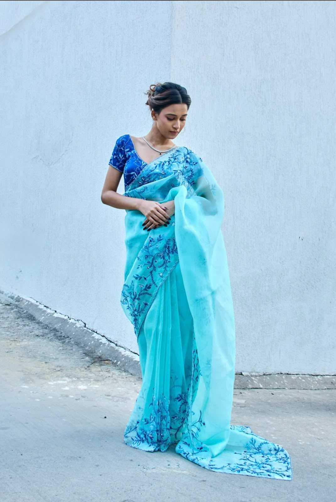 Kadambini Tabby Silk Soft Saree
