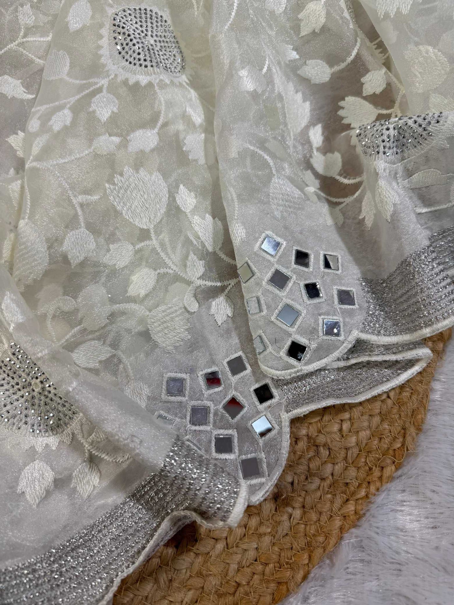 Organza Designer Saree
