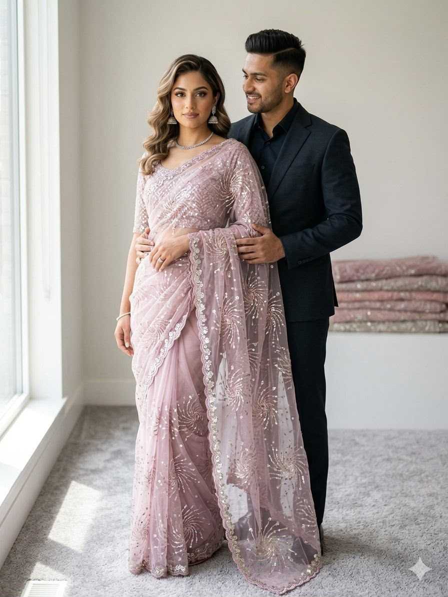 Net Saree