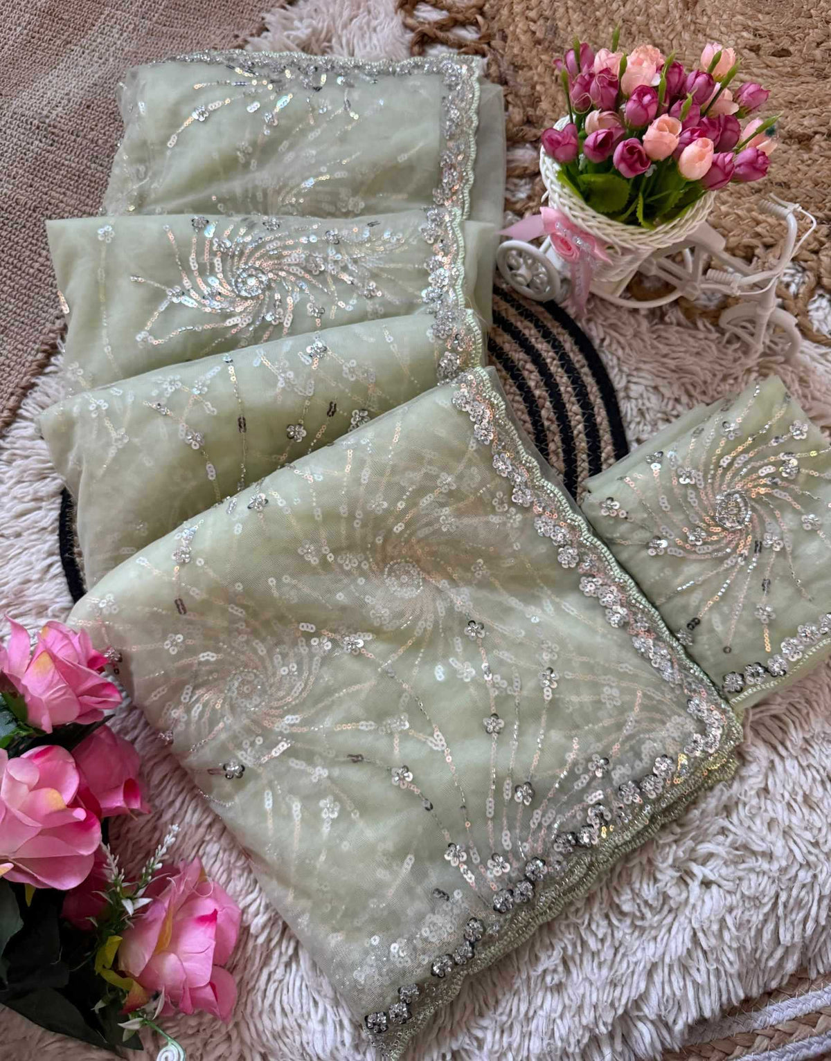 Net Saree