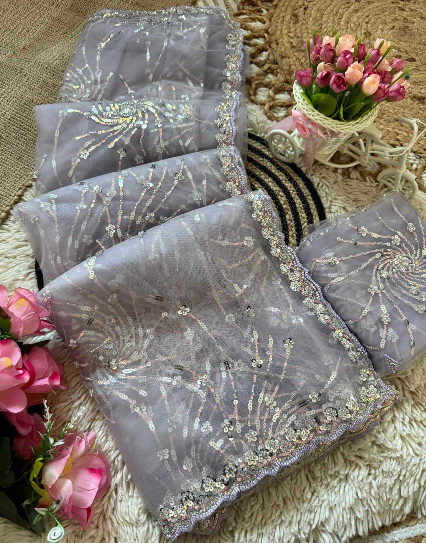 Net Saree