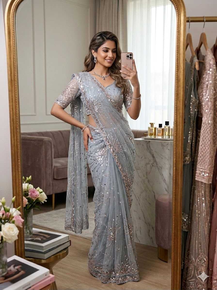 Net Saree
