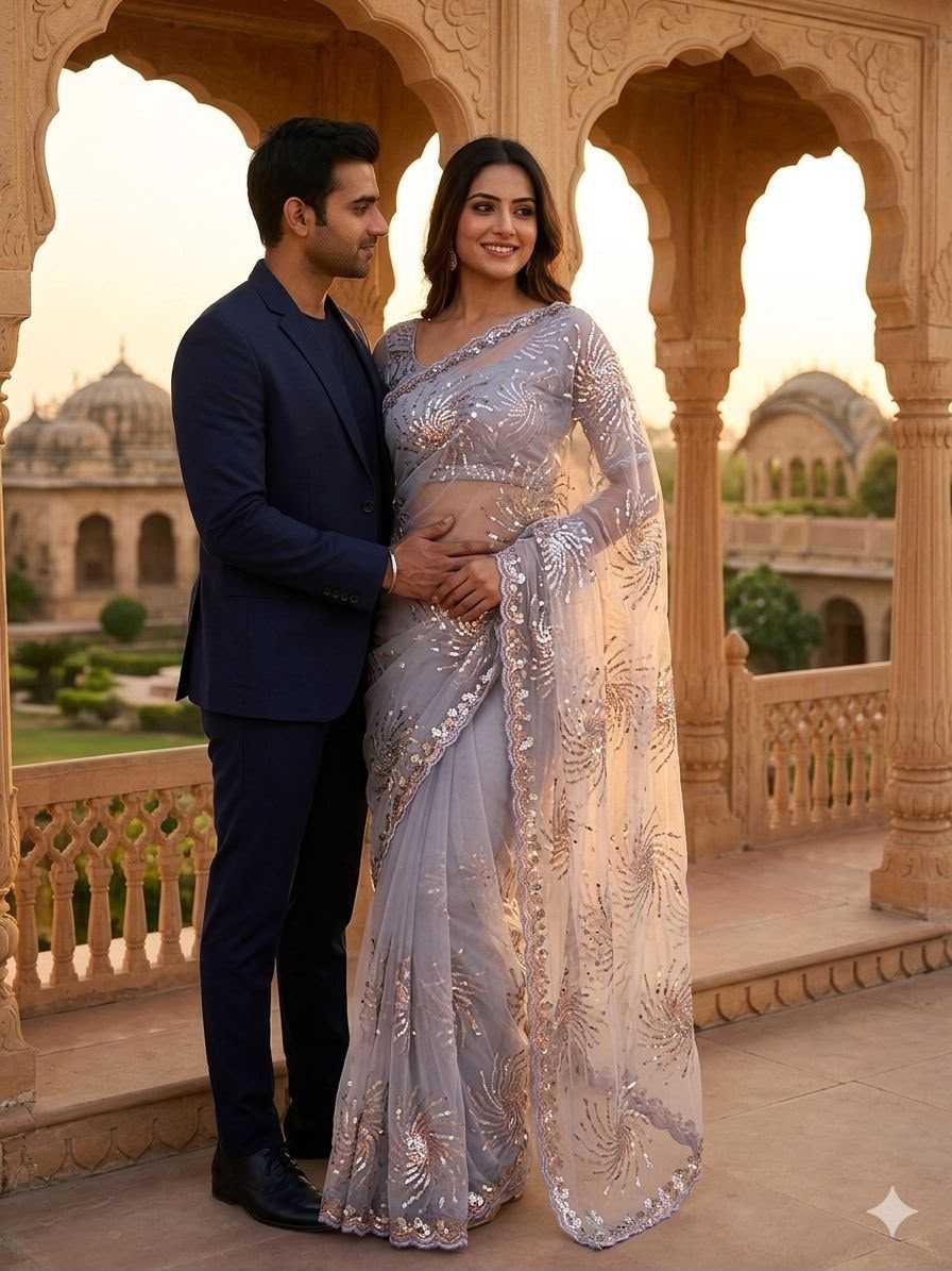 Net Saree