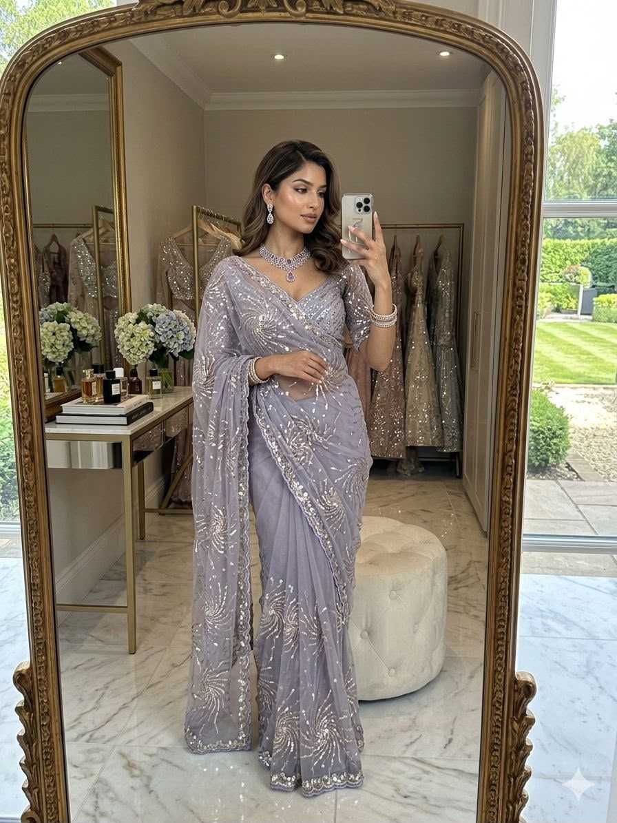 Net Saree