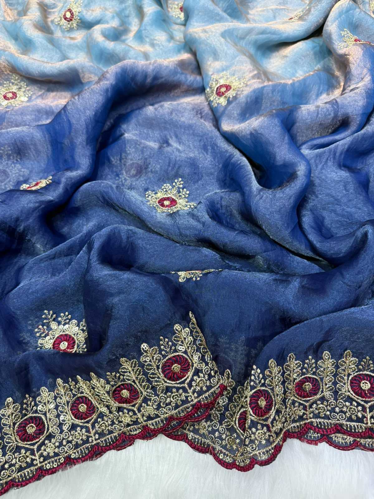 Space Silk Traditional Saree