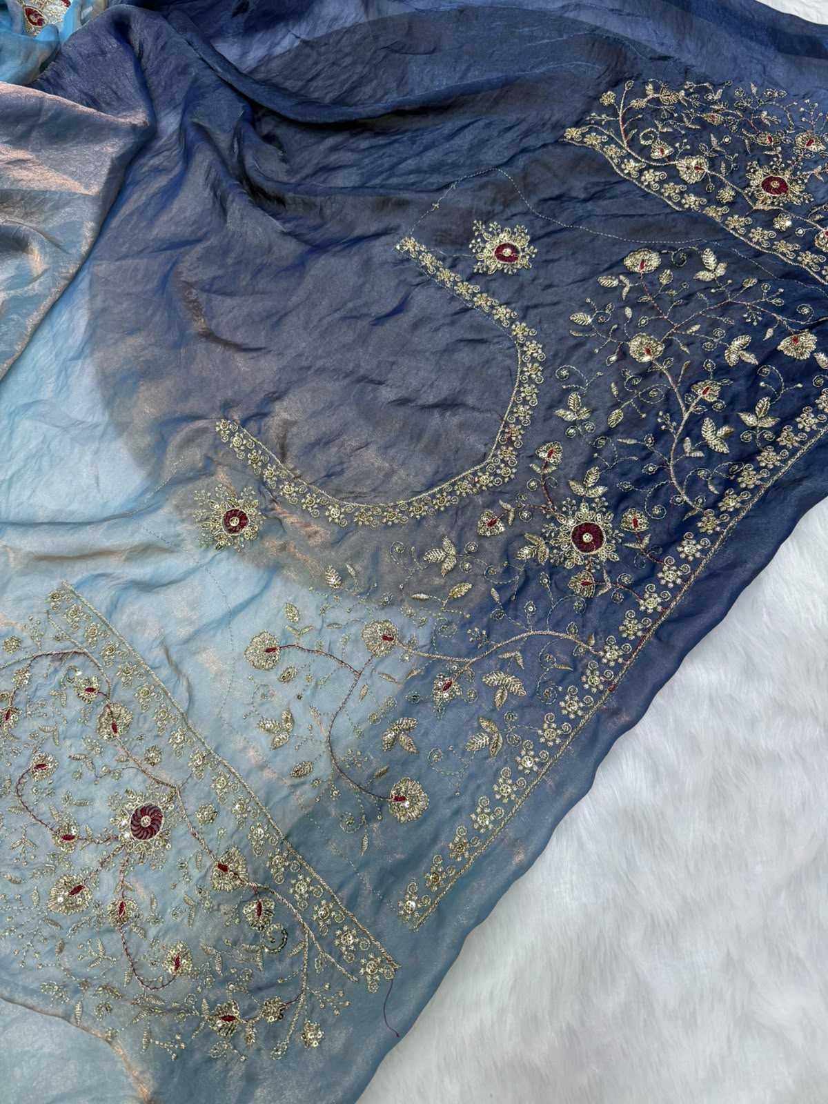 Space Silk Traditional Saree