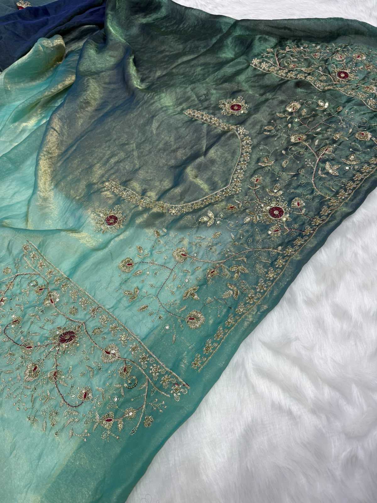 Space Silk Traditional Saree