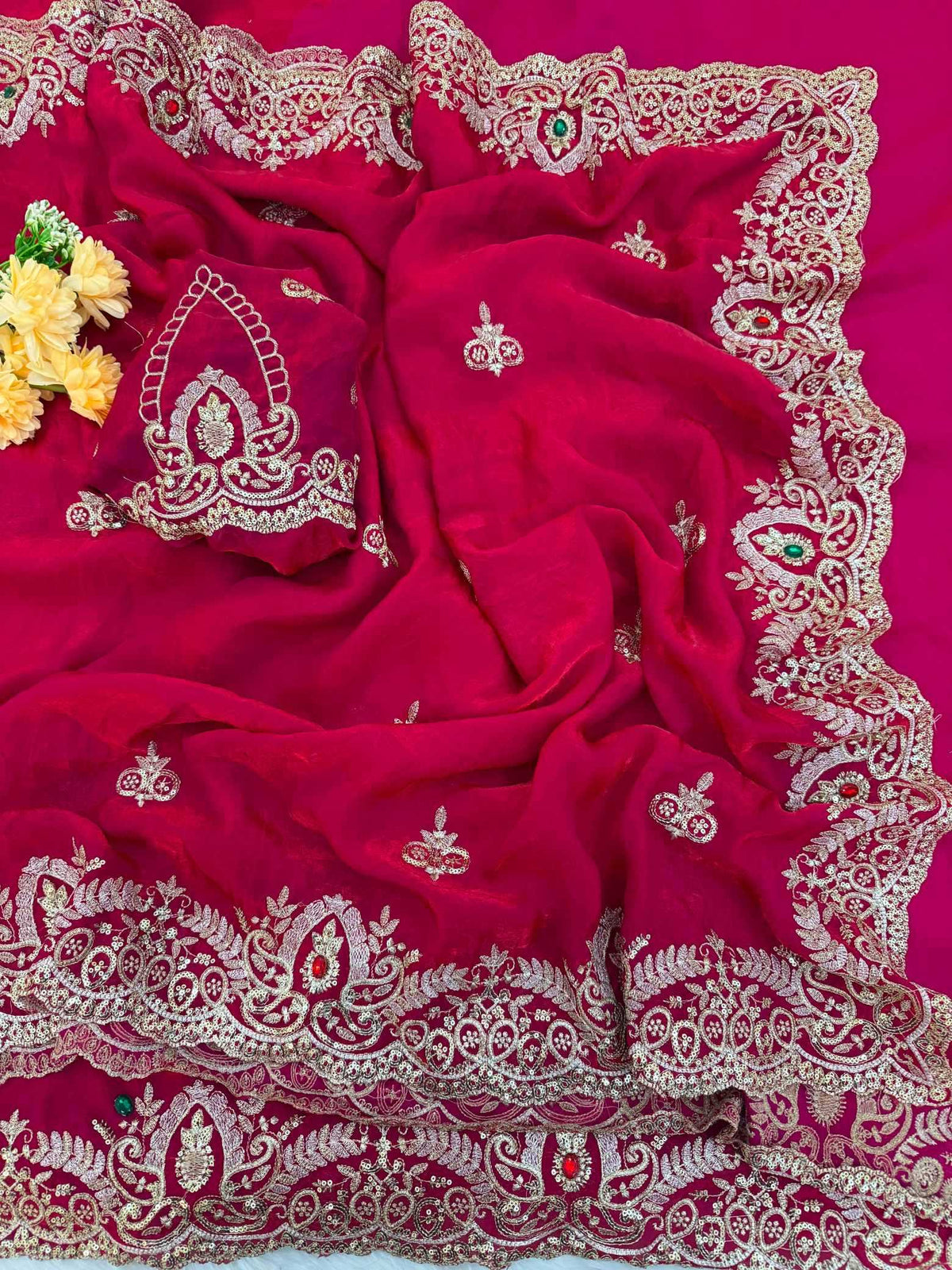 Satin Silk Traditional Saree