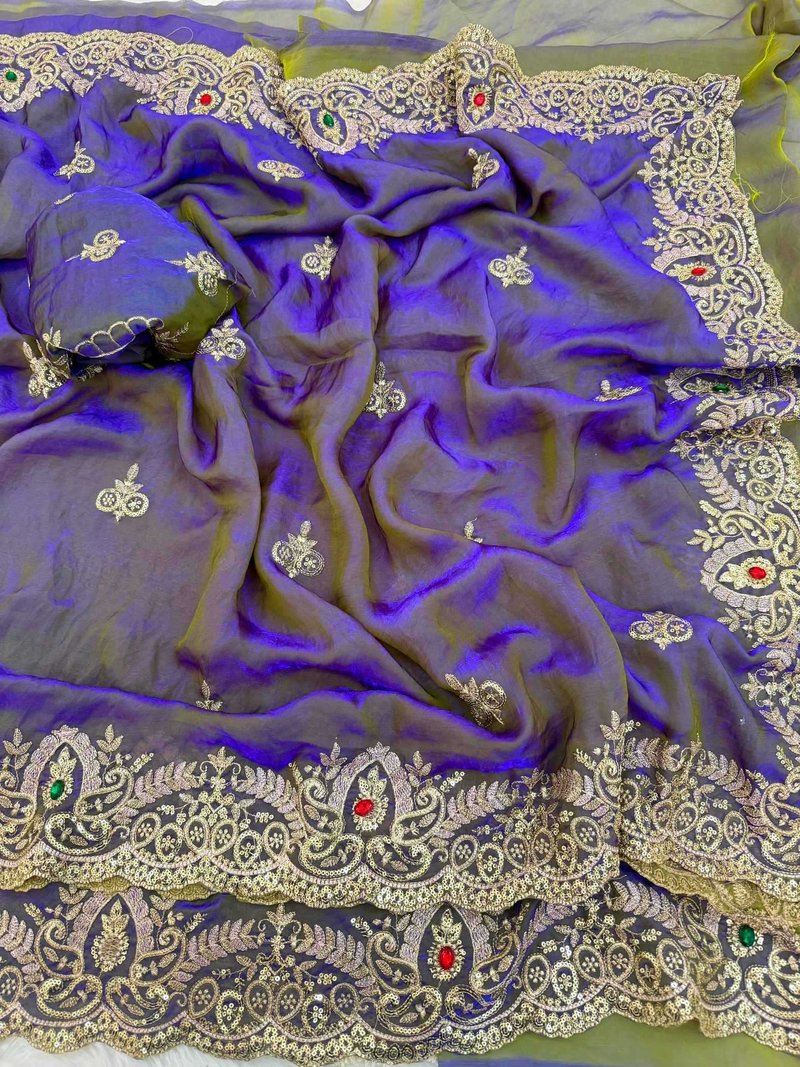 Satin Silk Traditional Saree