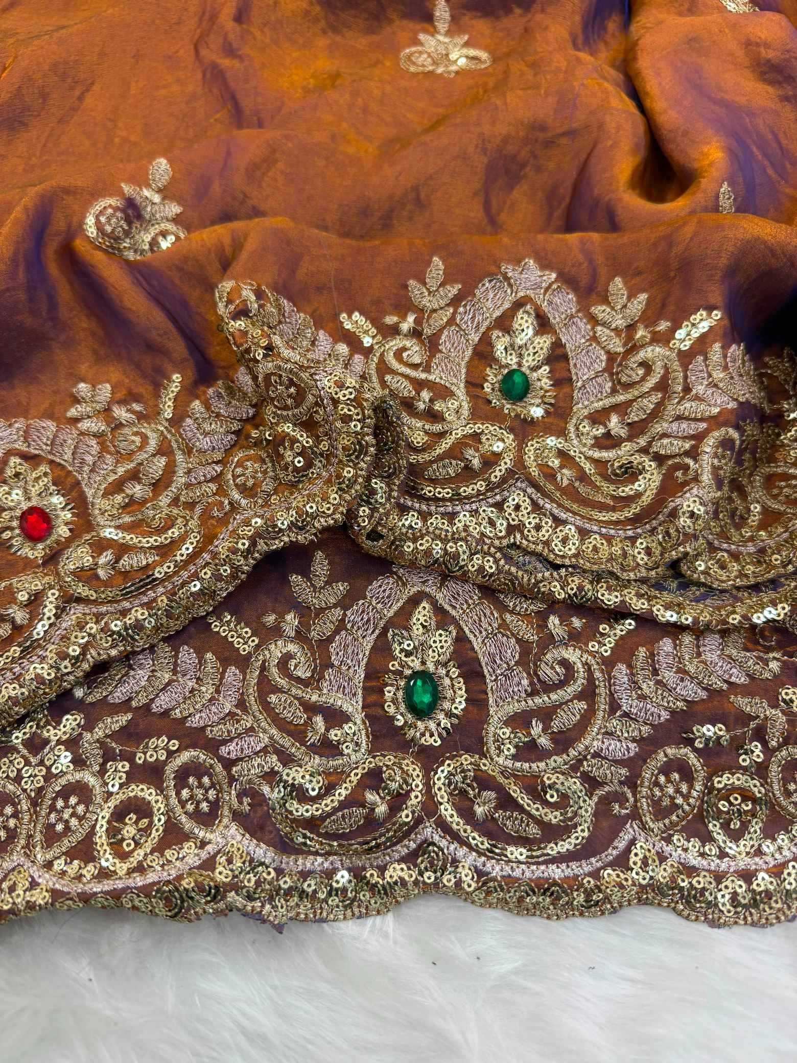 Satin Silk Traditional Saree