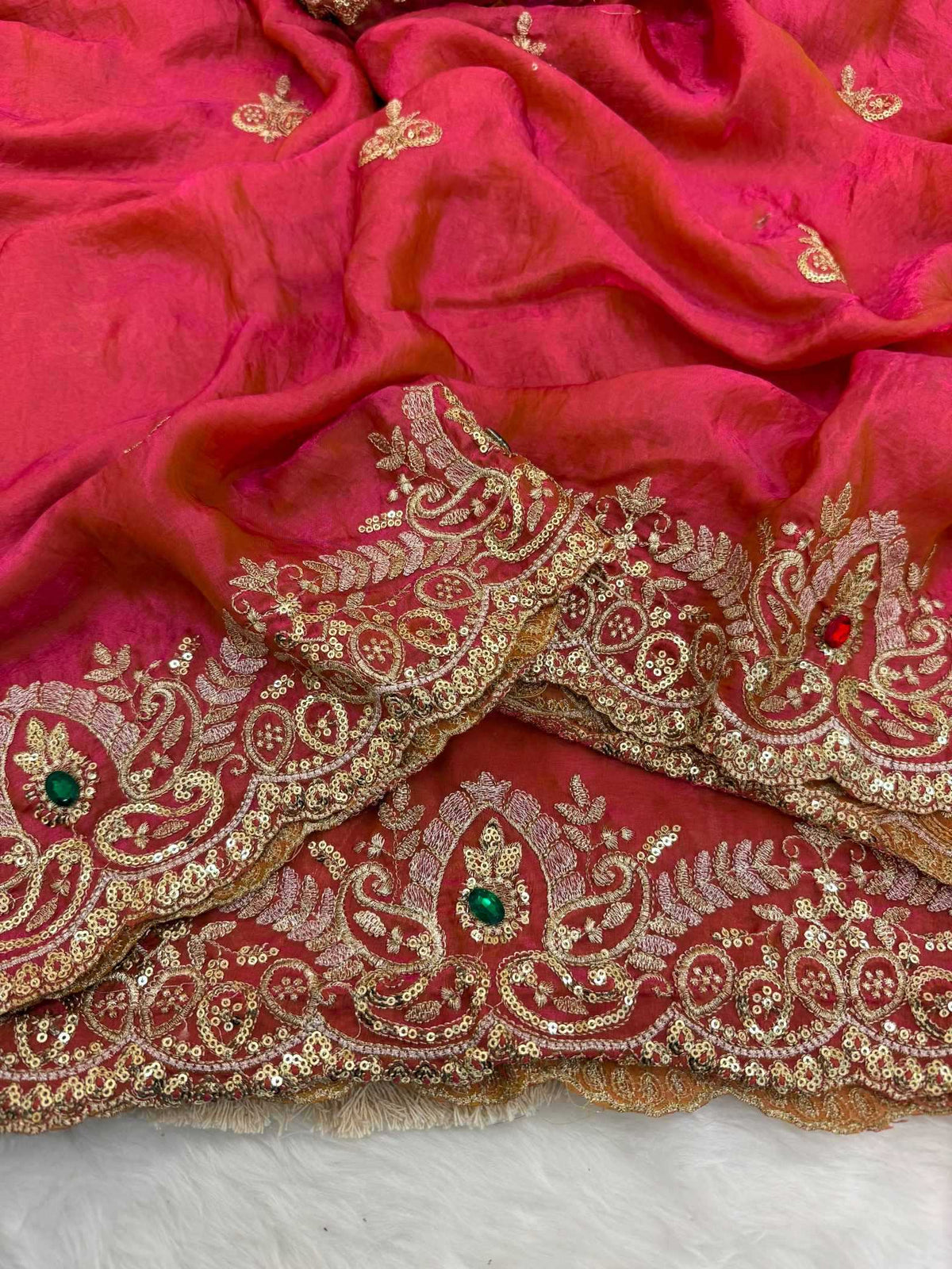 Satin Silk Traditional Saree