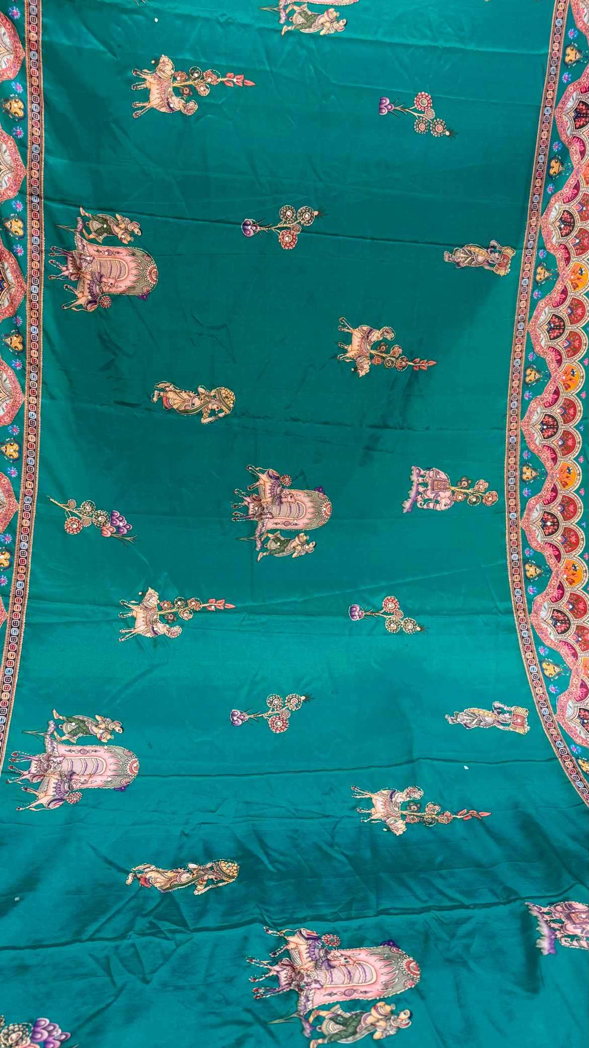 Crepe Silk Printed Saree
