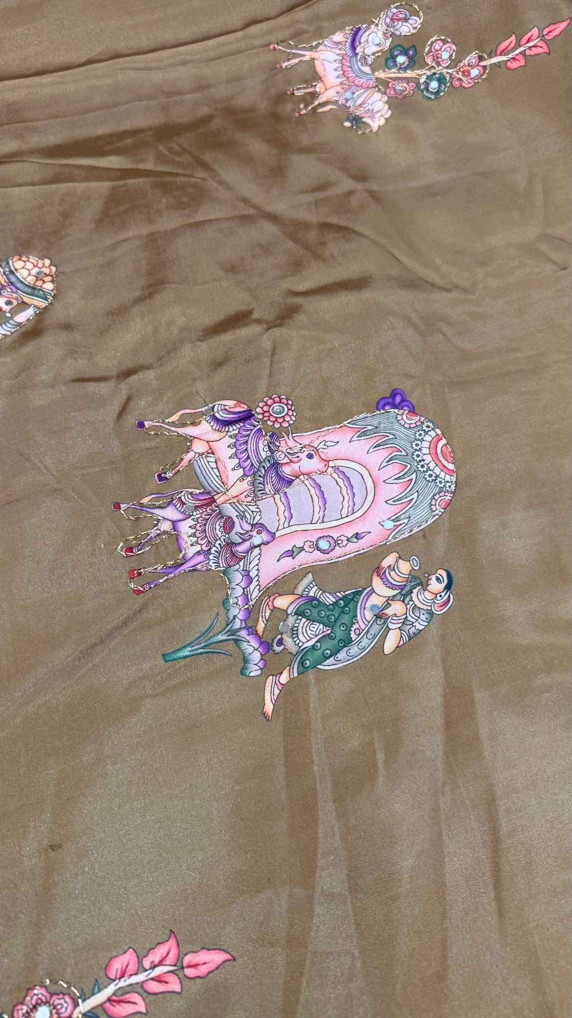 Crepe Silk Printed Saree