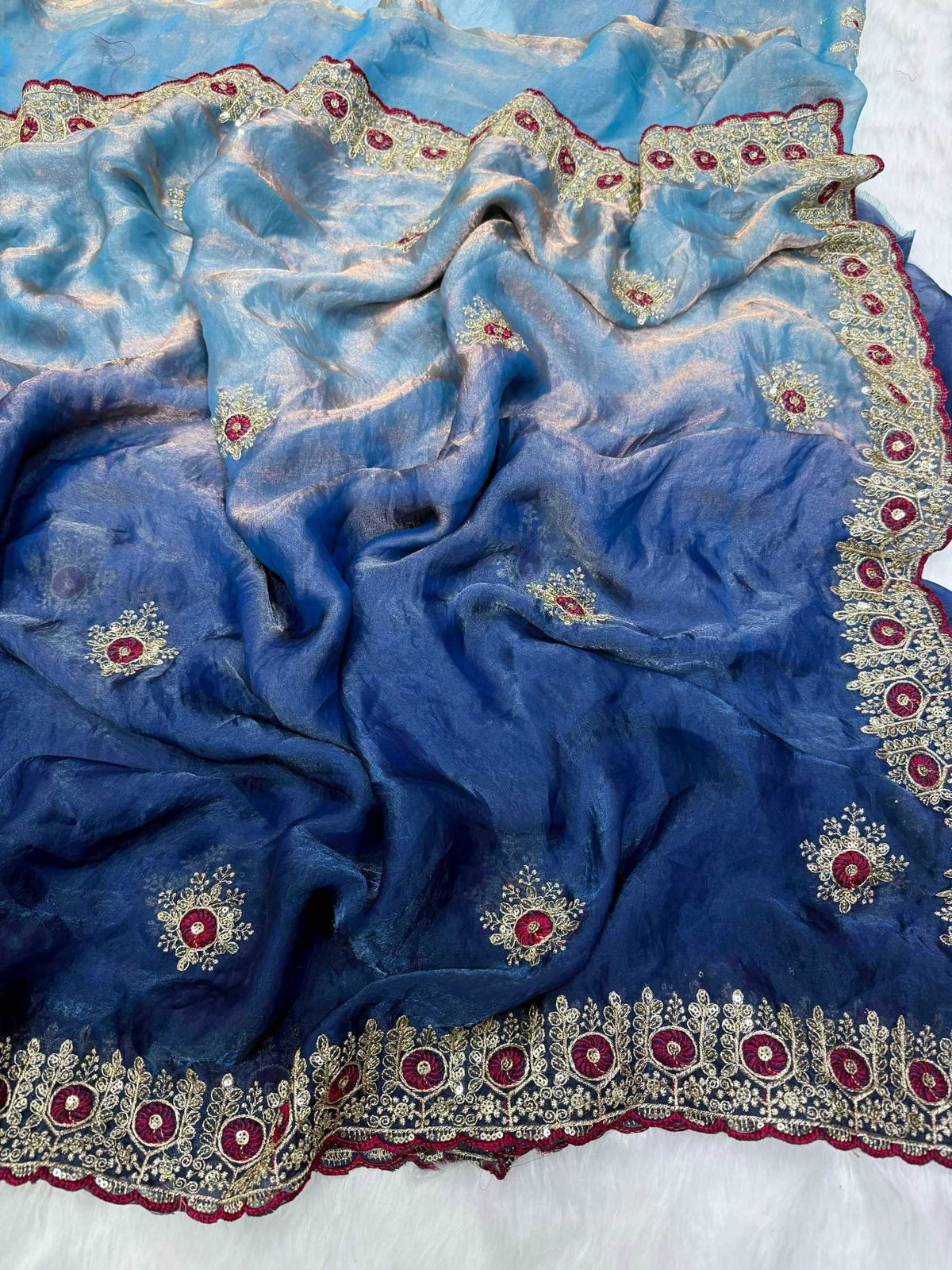 Space Silk Traditional Saree