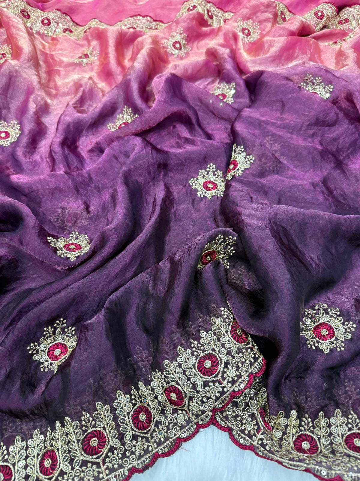 Space Silk Traditional Saree