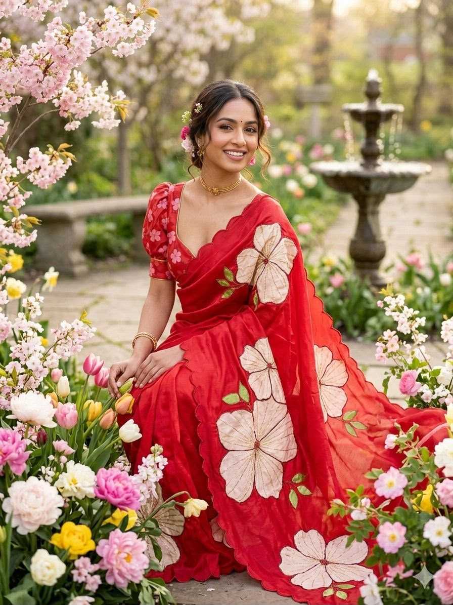 Pure Silk Designer Saree