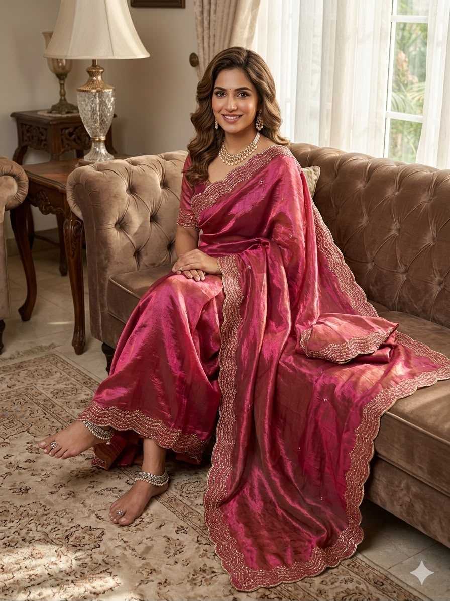Space Silk Designer Saree