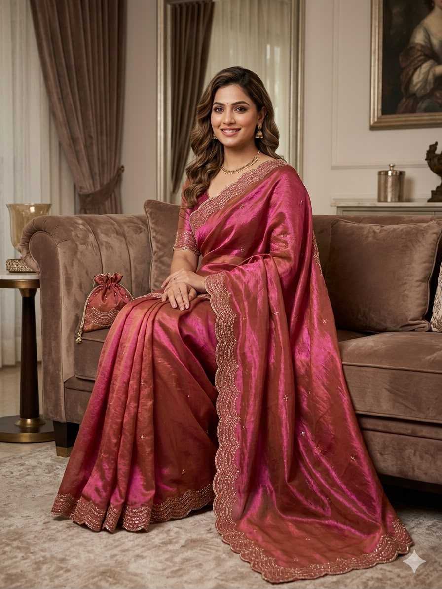 Space Silk Designer Saree