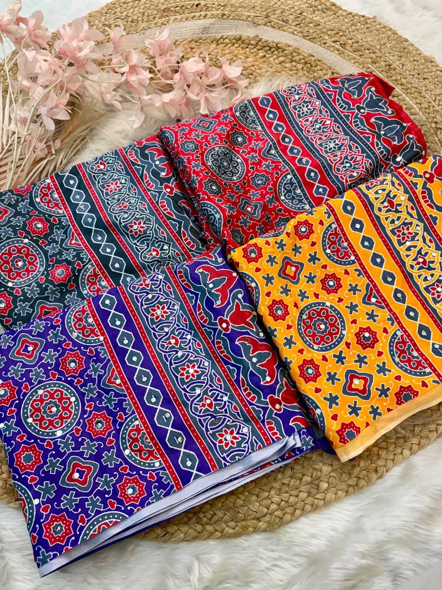 Premium Silk Printed Saree