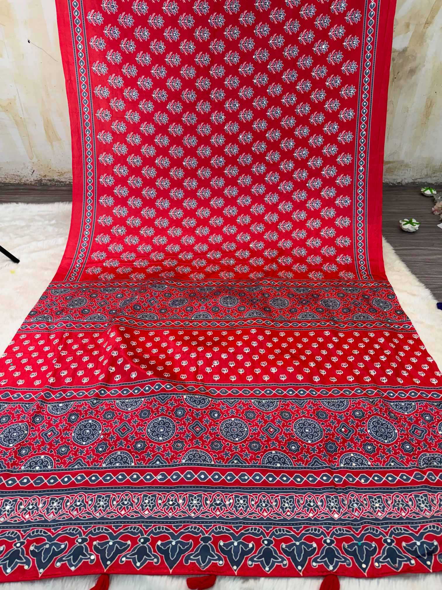 Premium Silk Printed Saree
