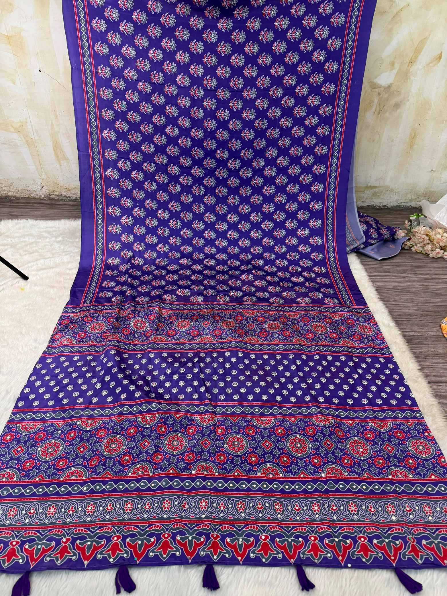 Premium Silk Printed Saree