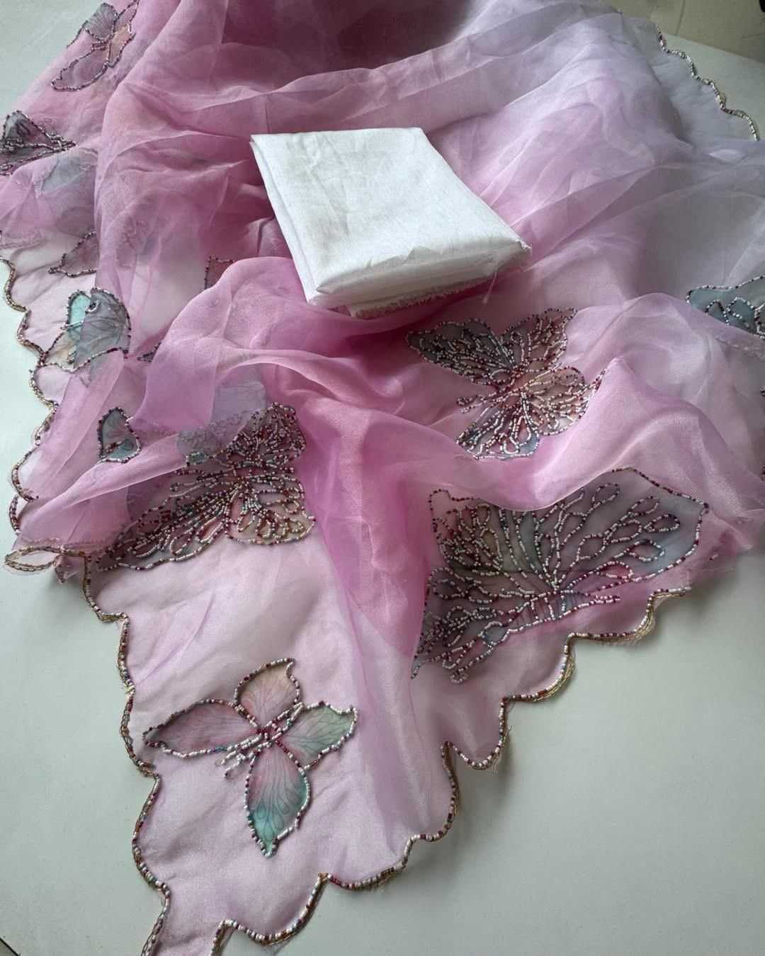 Organza Saree