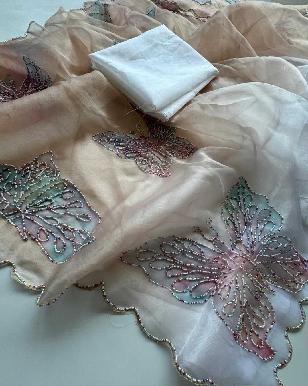 Organza Saree