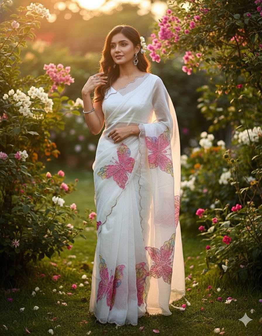 Organza Saree
