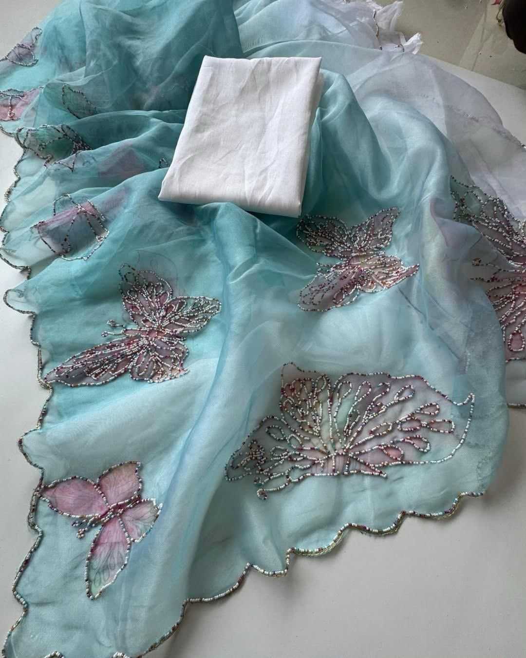 Organza Saree
