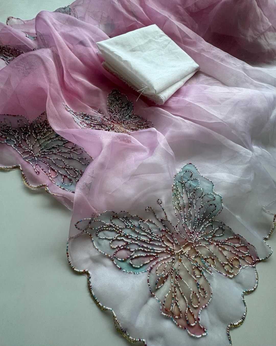 Organza Saree