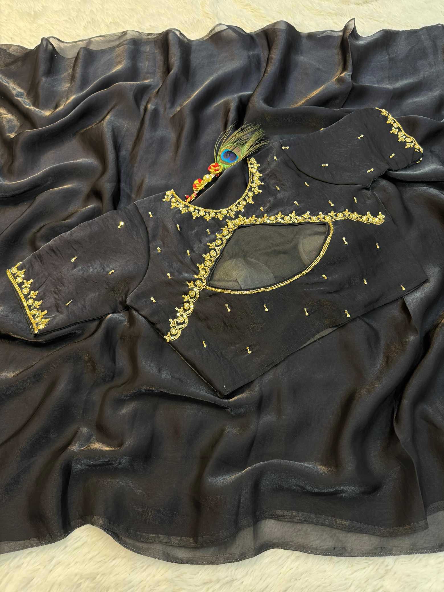 Party Wear Silk Saree