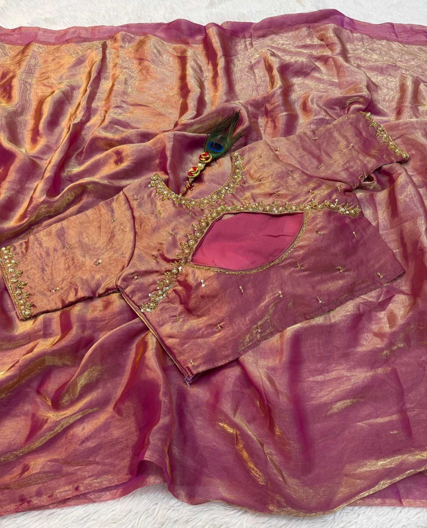 Party Wear Silk Saree
