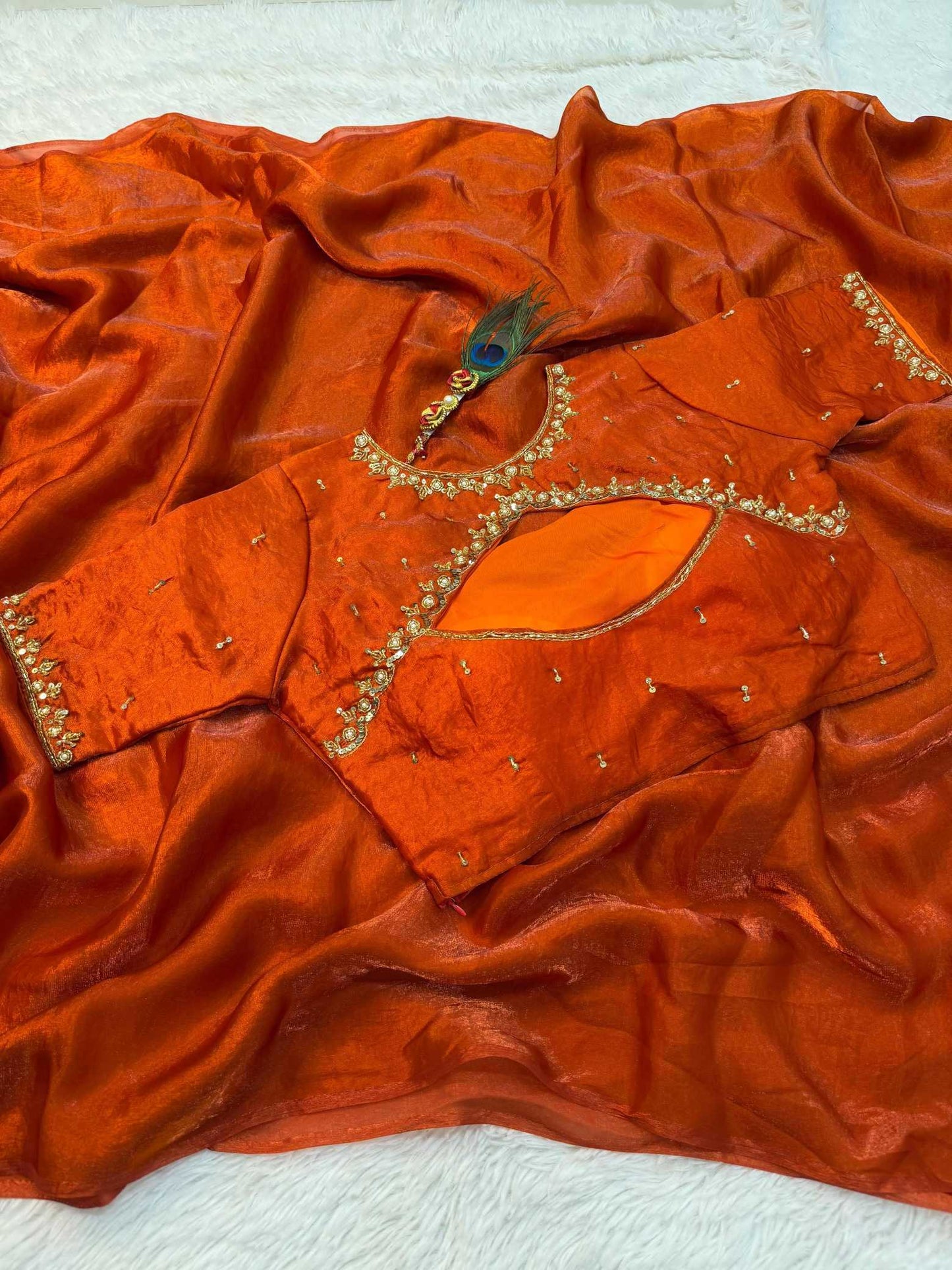 Party Wear Silk Saree