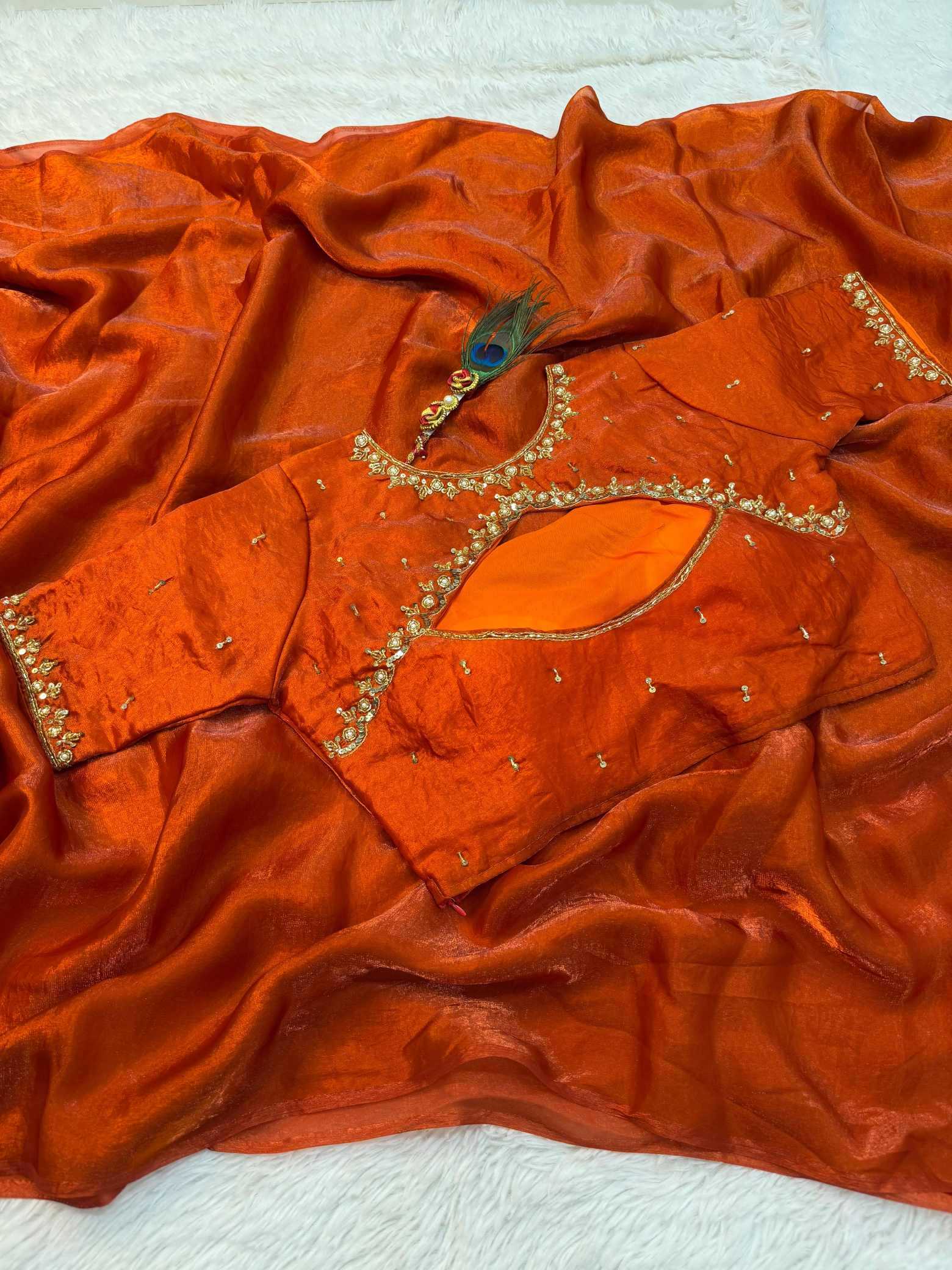 Party Wear Silk Saree
