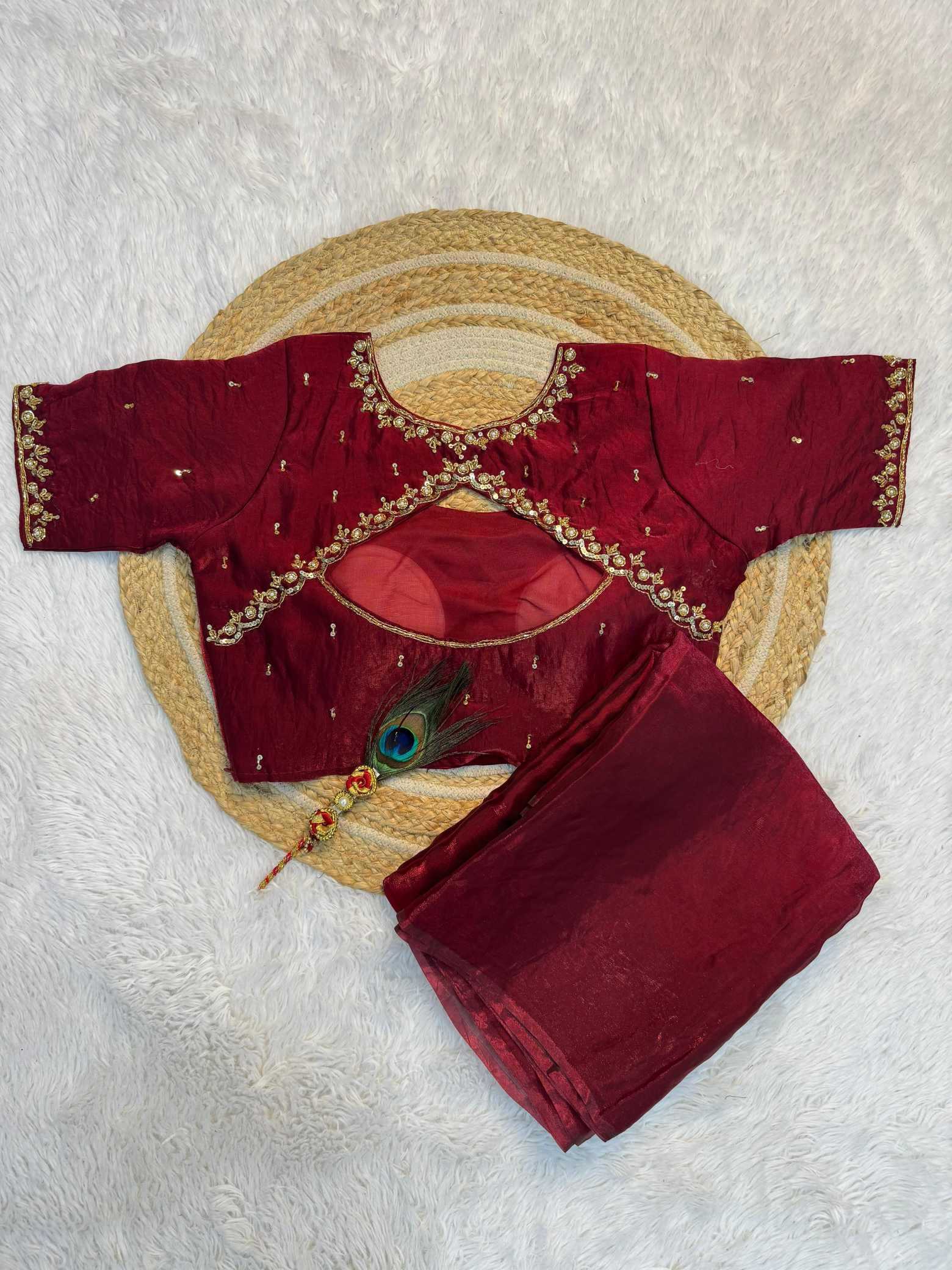 Party Wear Silk Saree