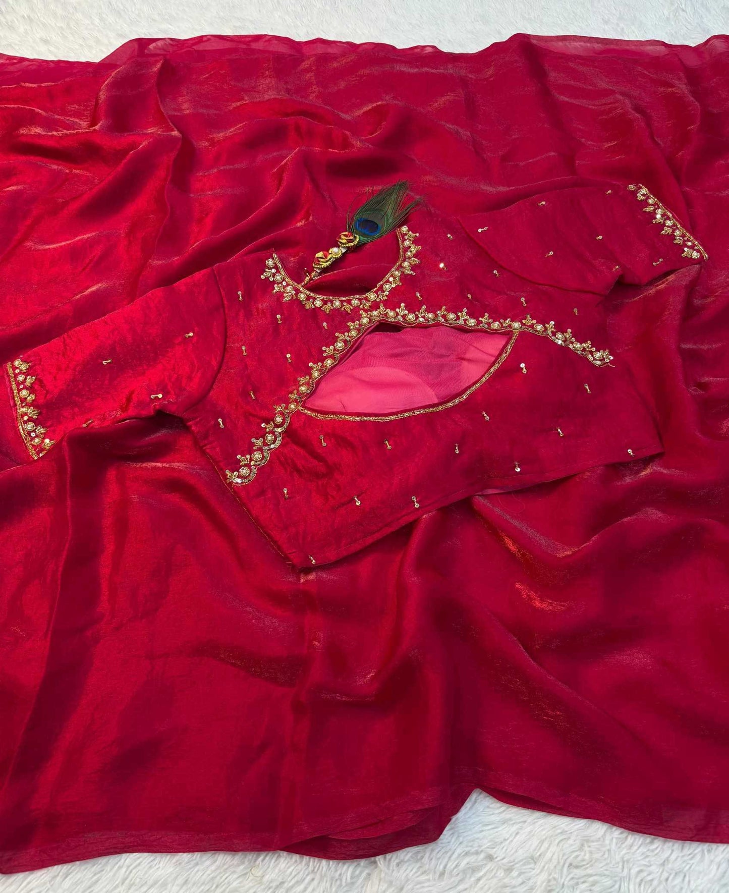 Party Wear Silk Saree