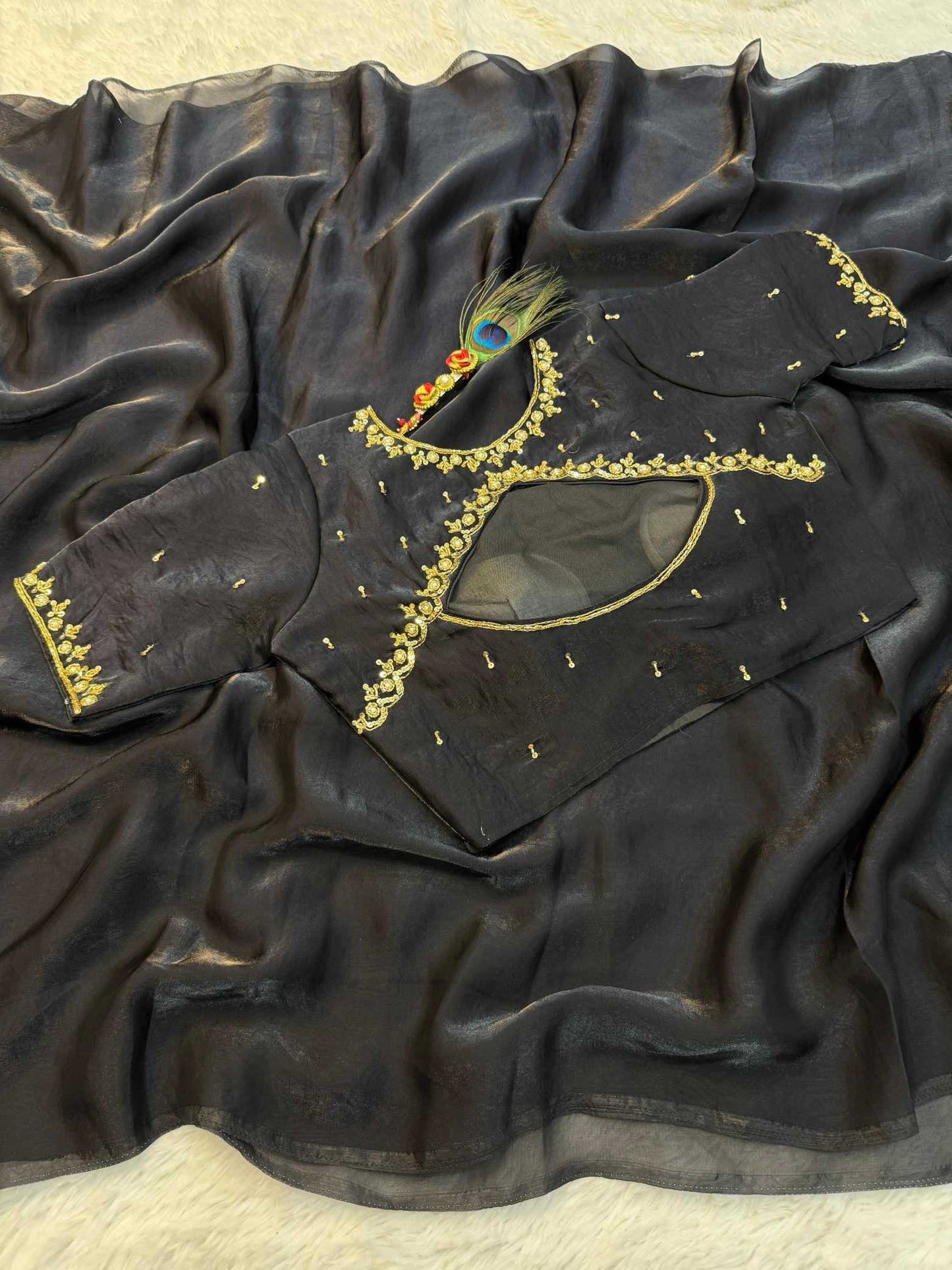 Party Wear Silk Saree