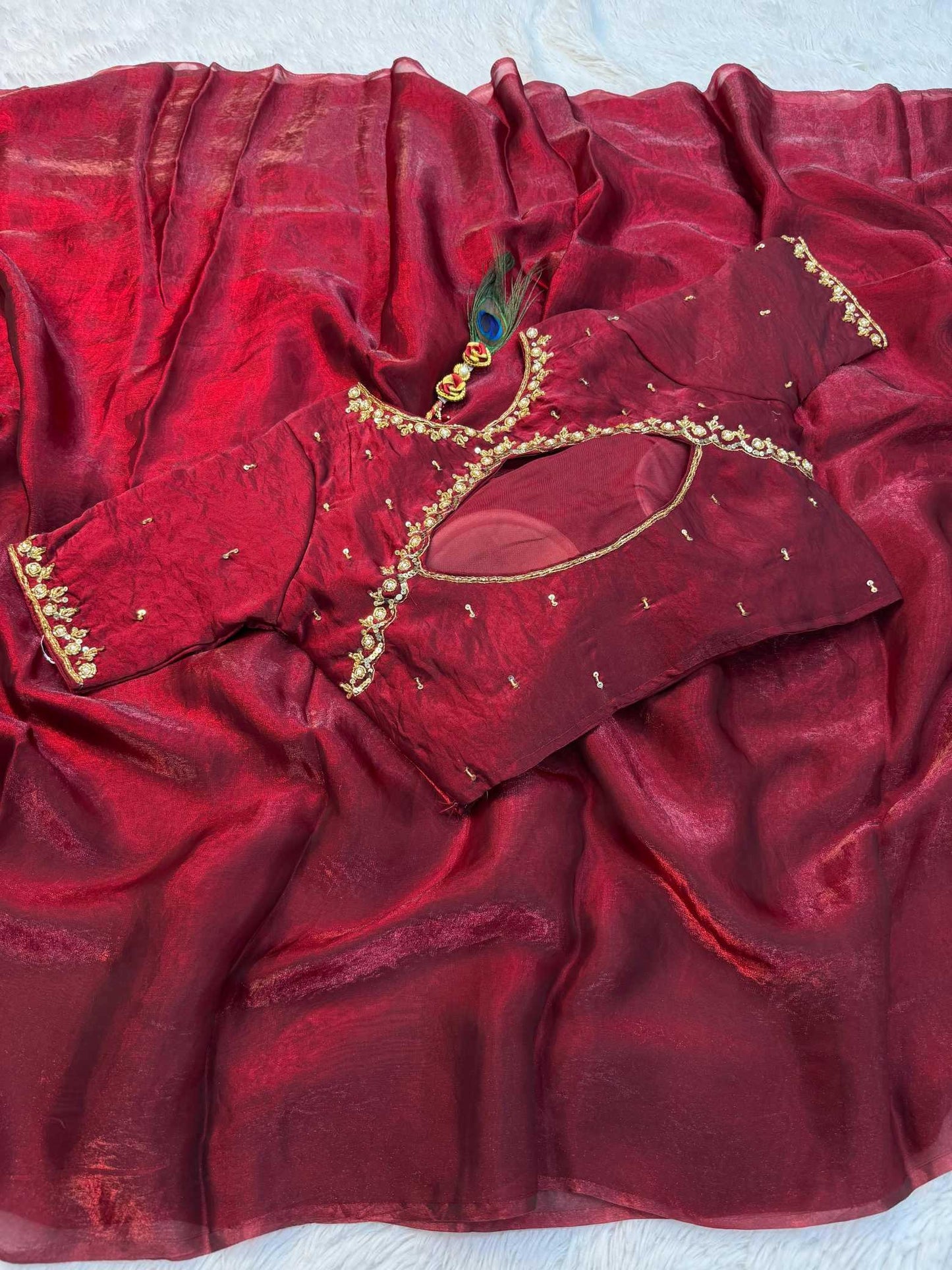 Party Wear Silk Saree
