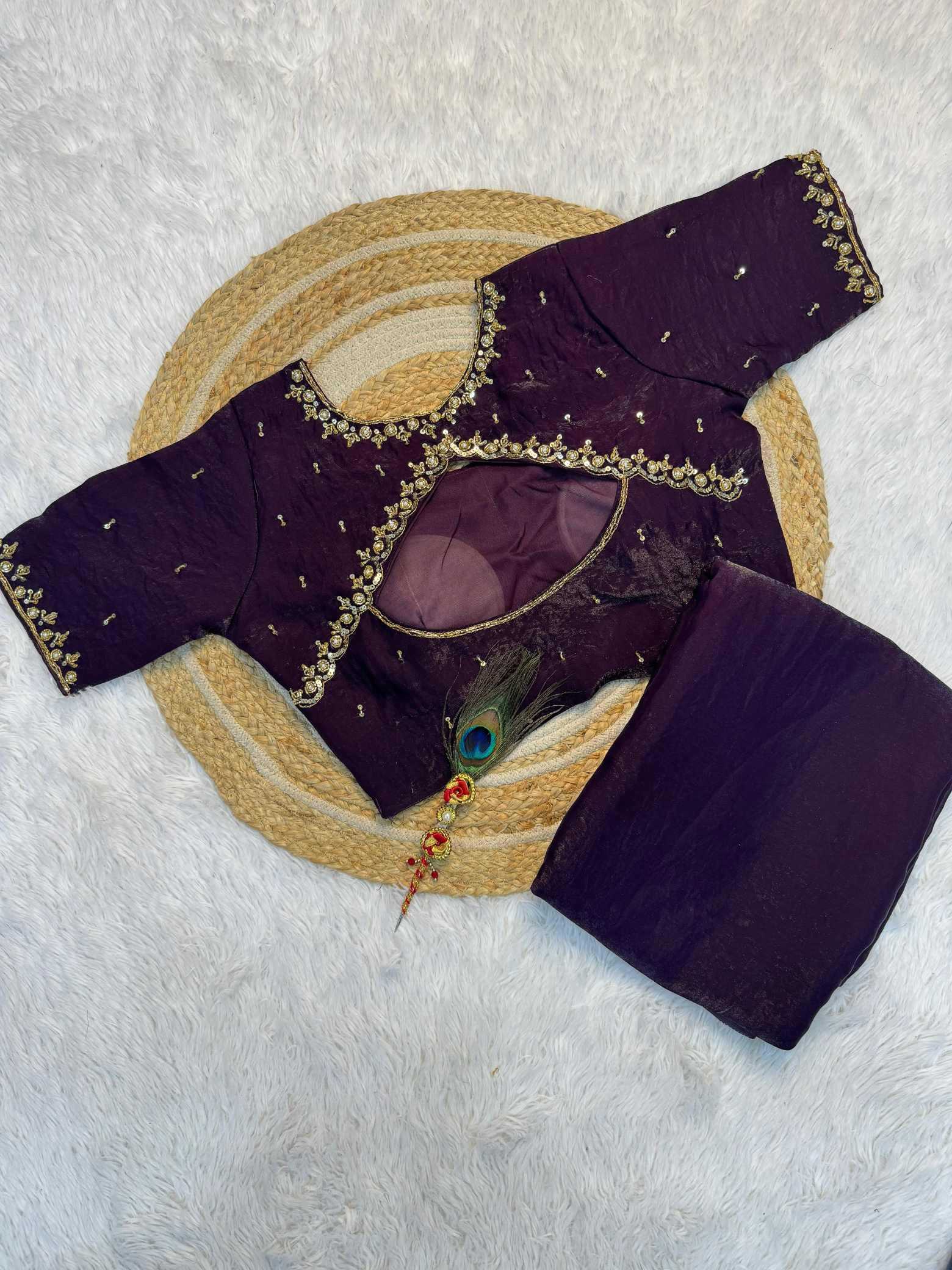 Party Wear Silk Saree
