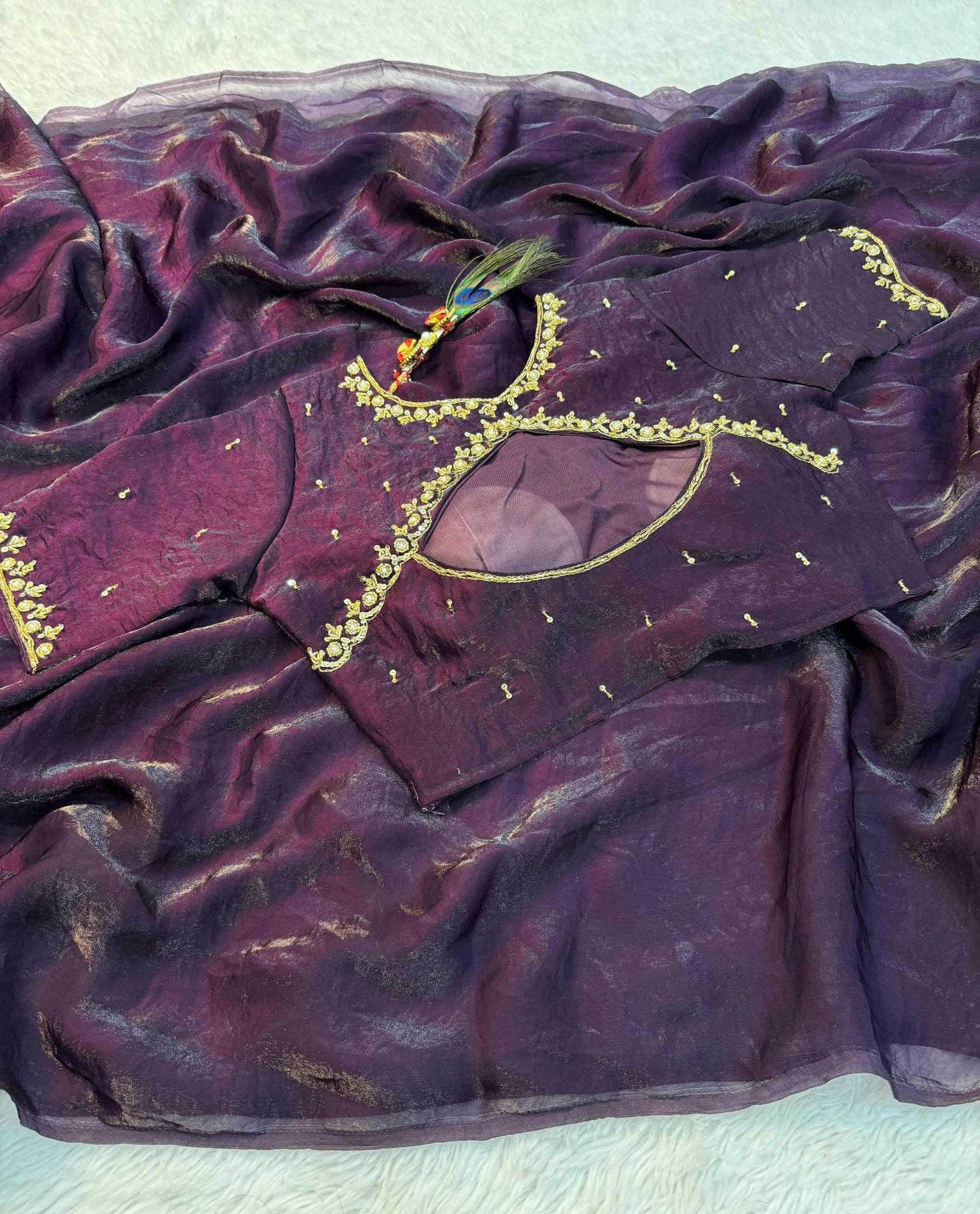 Party Wear Silk Saree