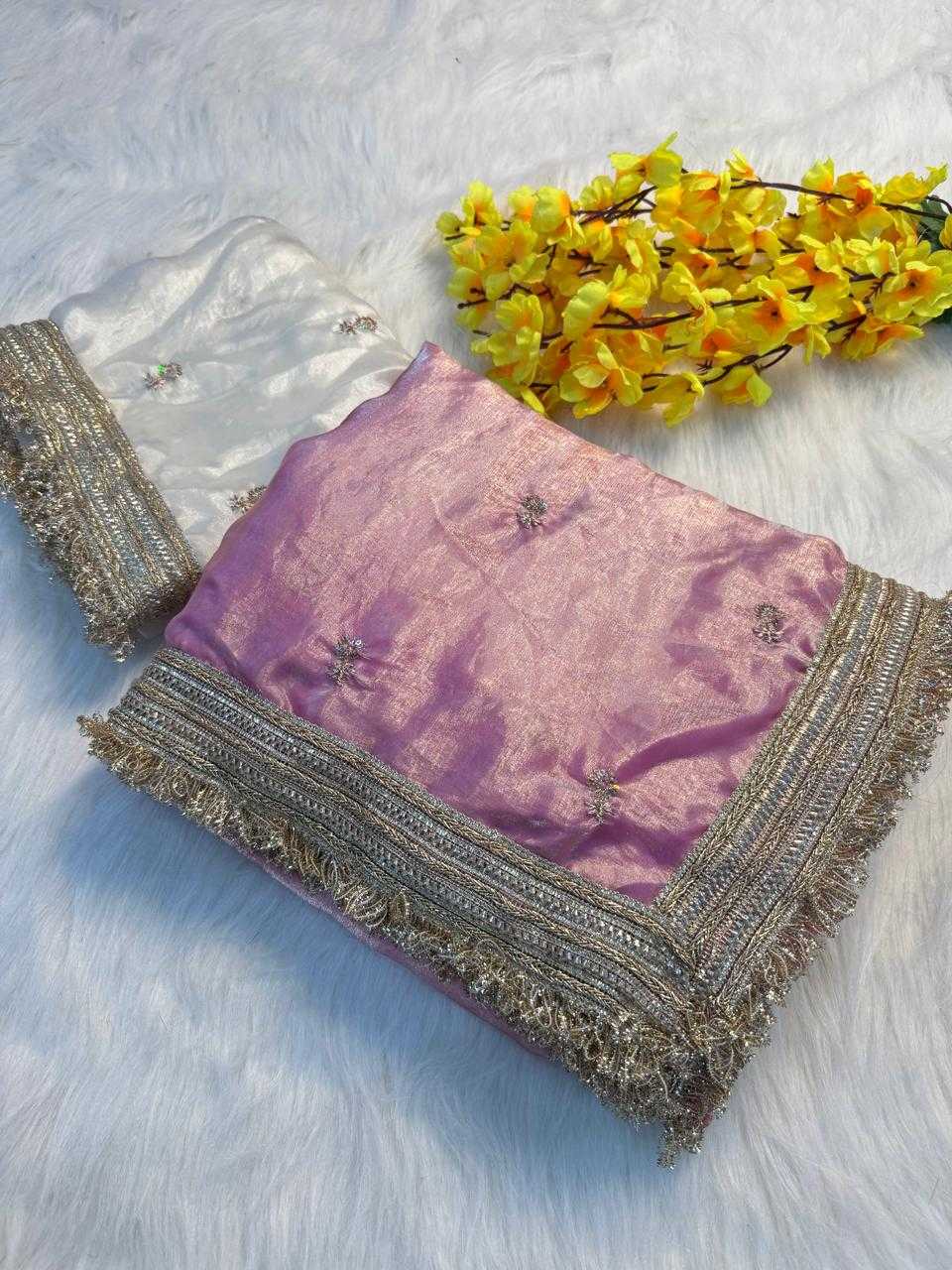 Pure Silk Sequence Saree
